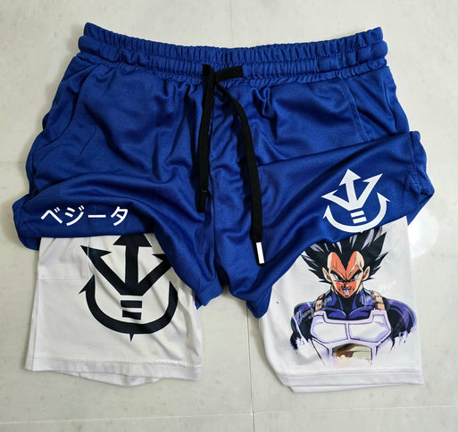 Prince Vegeta “Gym" Shorts