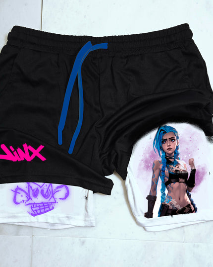 Arcane "Jynx "Gym Shorts"