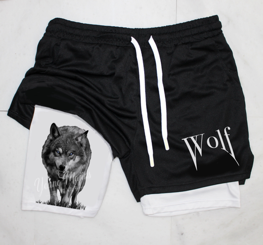 Stay Hungry "WOLF" Gym Shorts