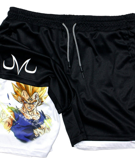 Majin Vegeta's Sacrifice "Anime Gym" Shorts
