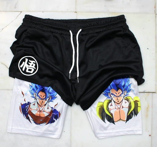 Gogeta VS. Vegito "Anime Gym" Shorts