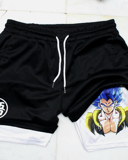 Gogeta VS. Vegito "Anime Gym" Shorts