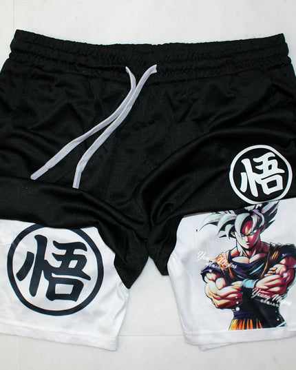 Ultra Instinct Goku "Anime" Gym Shorts