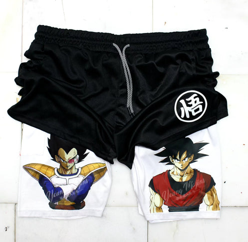 OG Goku and Vegeta "Gym Shorts"