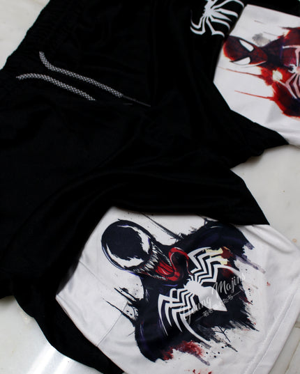 Spiderman VS. VENOM "Gym Shorts"