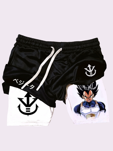 Prince Vegeta “Gym" Shorts