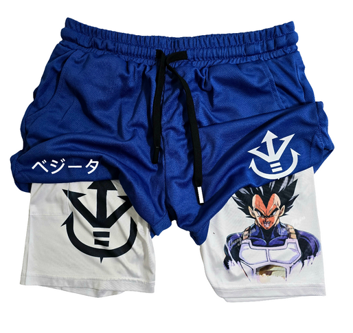 Prince Vegeta “Gym" Shorts