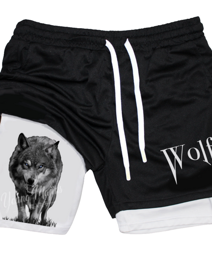 Stay Hungry "WOLF" Gym Shorts