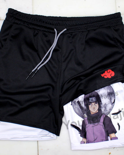 Anbu Itachi Gym Shorts