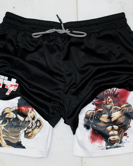 Baki "anime Gym Short"