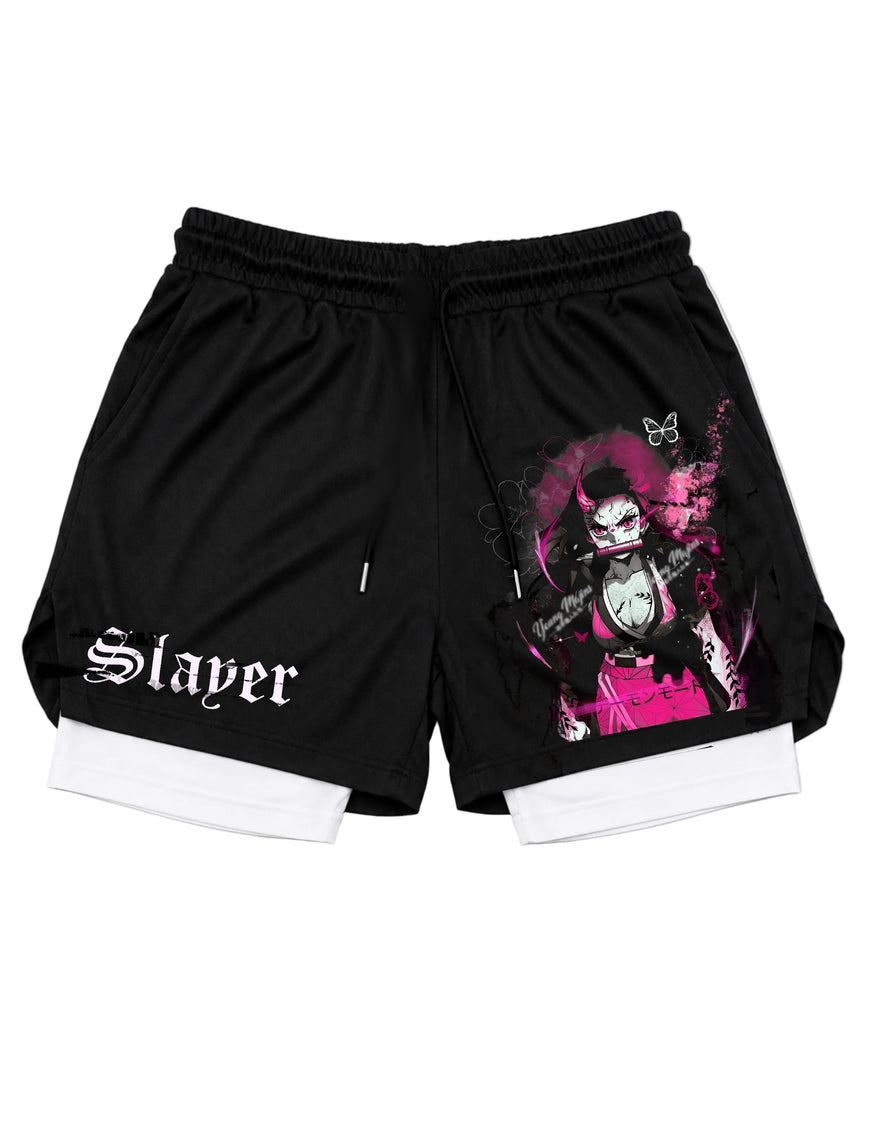 Slayer Mode "Anime × Gym" Shorts