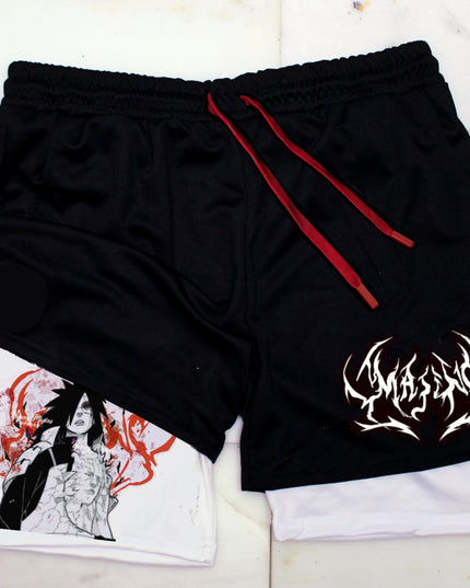 Madara "Anime × Gym" Shorts