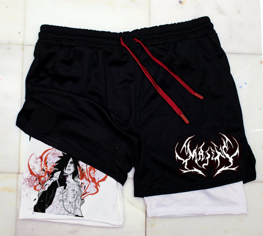 Madara "Anime × Gym" Shorts