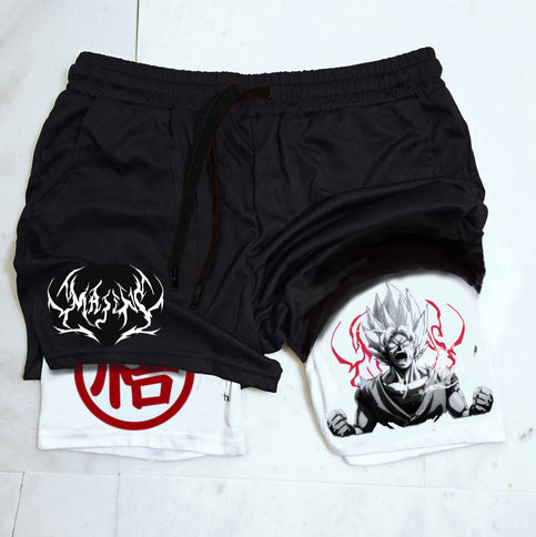 Goku "Anime × Gym" Shorts