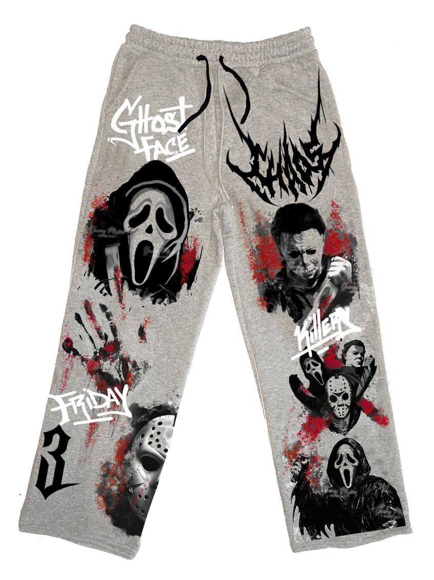 Slashers  "Seeing RED "  BAGGY SweatPants