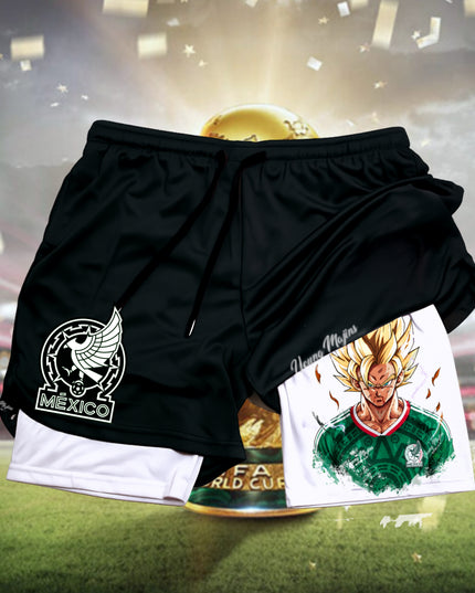 Goku "Mexico "Athlete Shorts