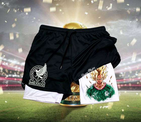 Goku "Mexico "Athlete Shorts