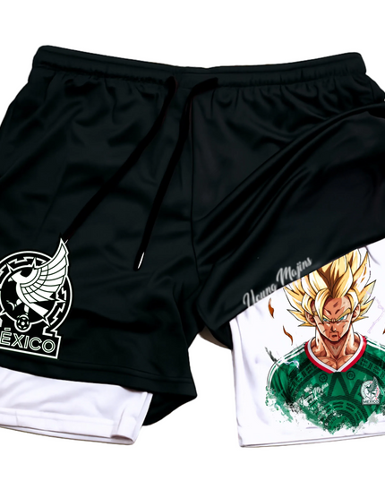 Goku "Mexico "Athlete Shorts