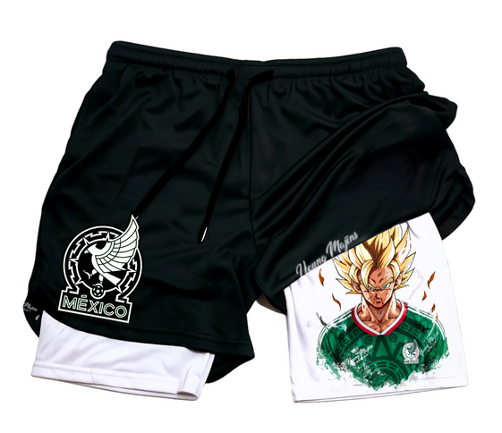 Goku "Mexico "Athlete Shorts