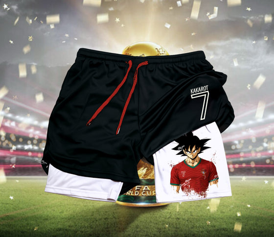 Kakarot  " 7 "world cup Shorts