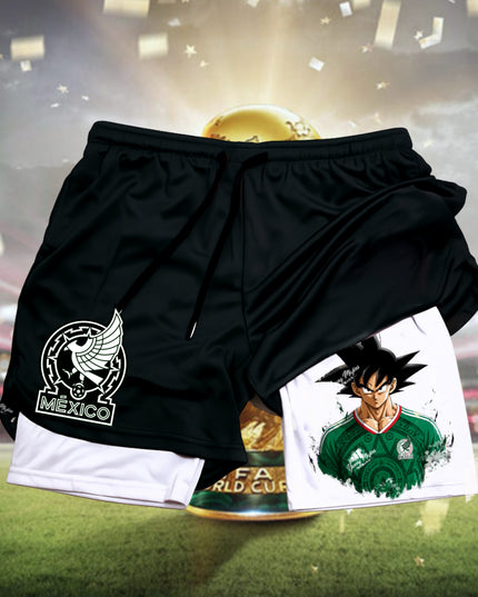 Goku "Mexico "world cup Shorts