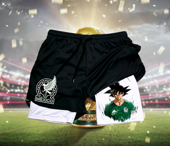 Goku "Mexico "world cup Shorts
