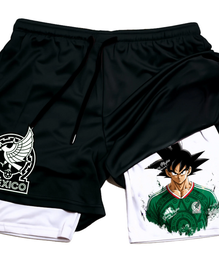 Goku "Mexico "world cup Shorts