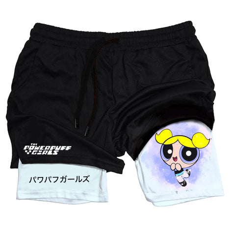 Bubbles "PowerPuff" Gym Shorts