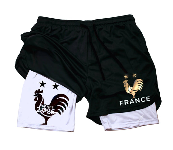 FRANCE 2026 Gym Shorts
