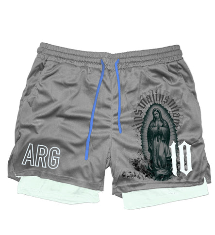 Arg 10 "Virgin Mary" Athlete Shorts