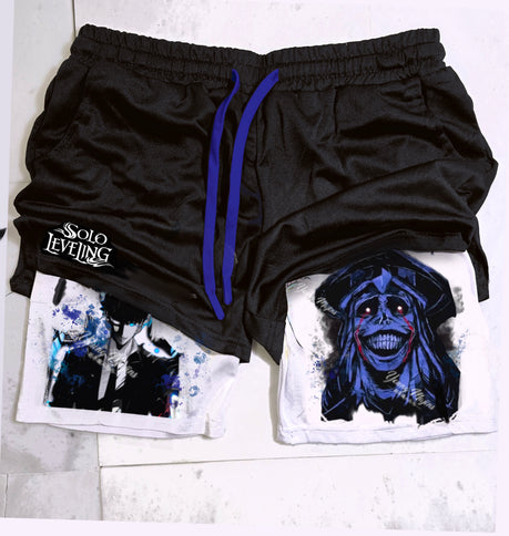 Solo Leveling  "Anime" Gym Shorts