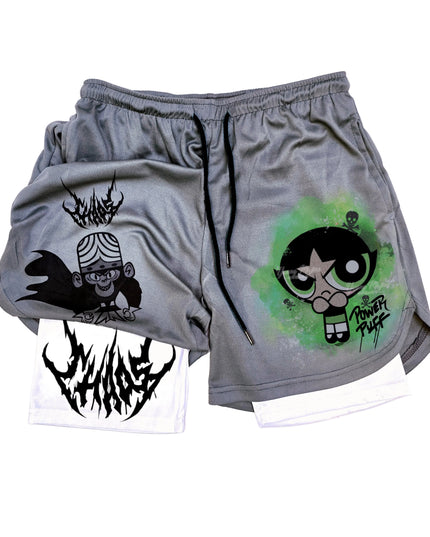 Buttercup "PowerPuff" Gym Shorts