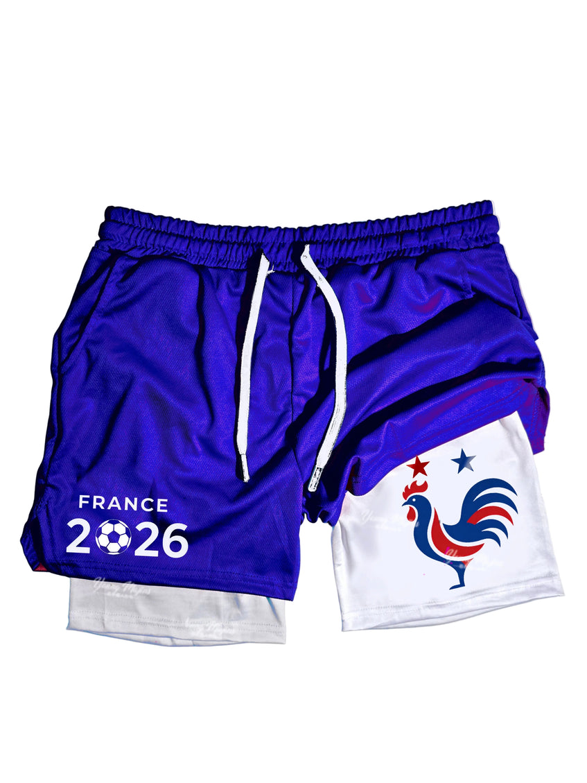 FRANCE 2026 Gym Shorts