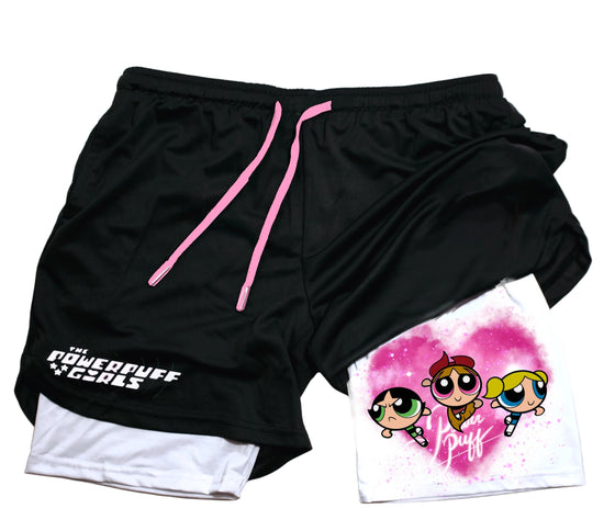 PowerPuff "Gym" Shorts