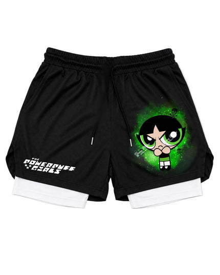Buttercup "PowerPuff" Gym Shorts