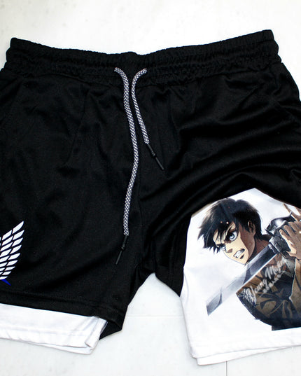 Eren Yeager "Gym Shorts"