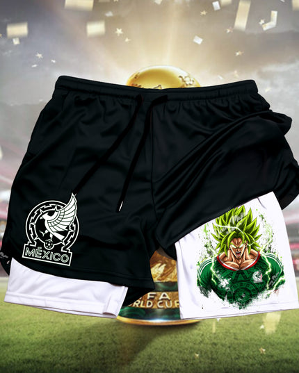 Broly "Mexico "Athlete Shorts