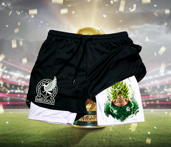 Broly "Mexico "Athlete Shorts