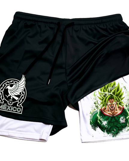 Broly "Mexico "Athlete Shorts