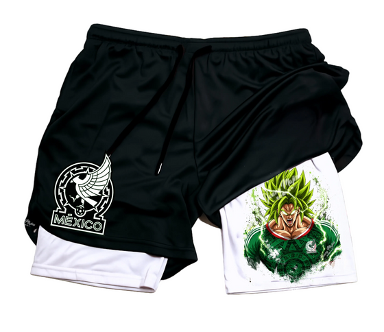 Broly "Mexico "Athlete Shorts