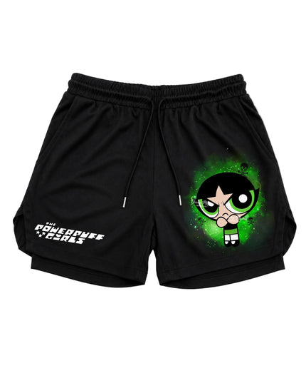 Buttercup "PowerPuff" Gym Shorts