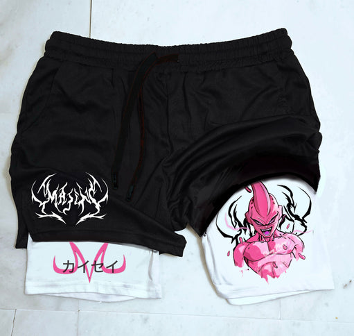 Majins Kid Buu Gym Shorts